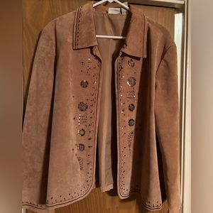 Nice Chico’s Suede Jacket